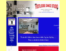 Tablet Screenshot of footloosedancestudio.com